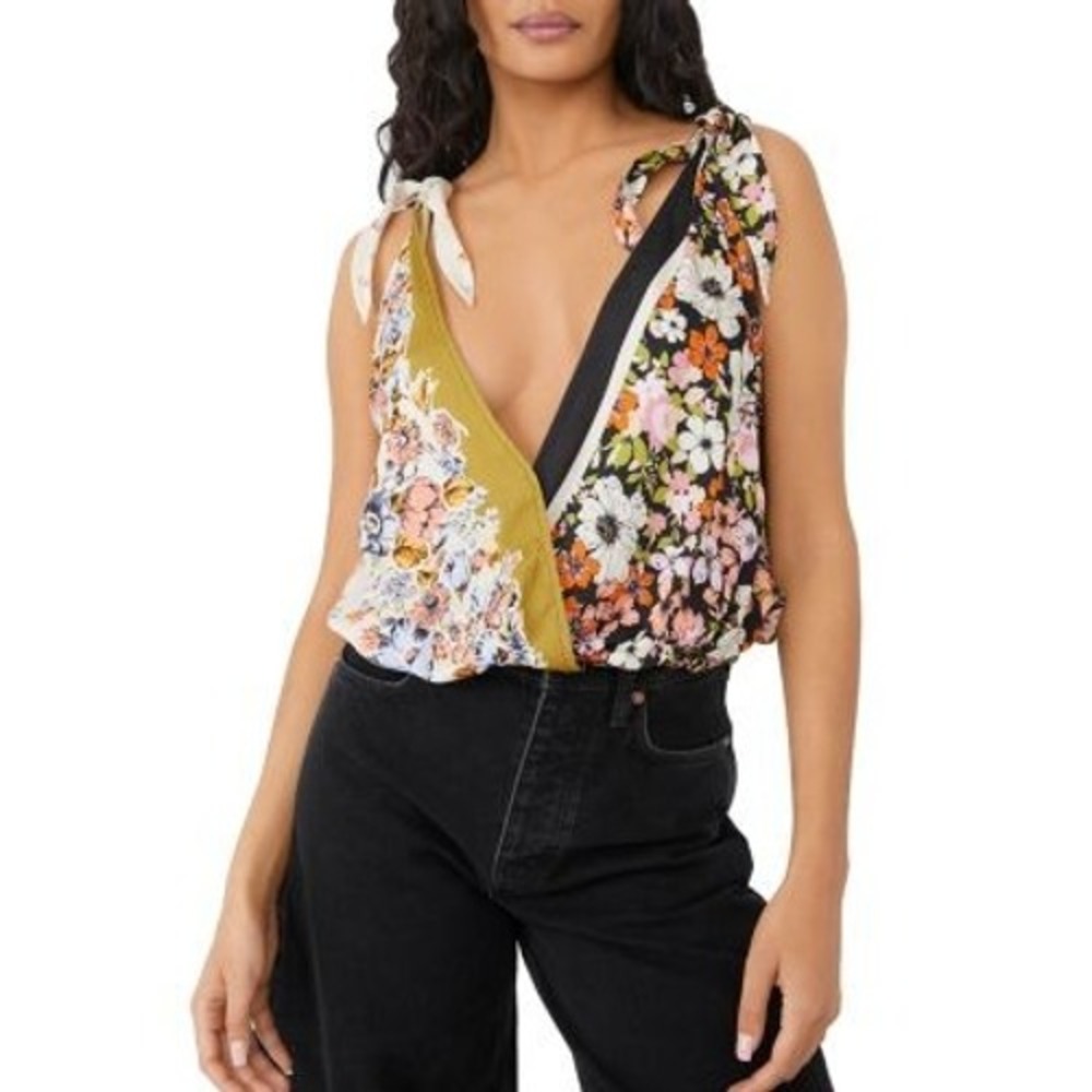 Free People Tied to you Crop Top